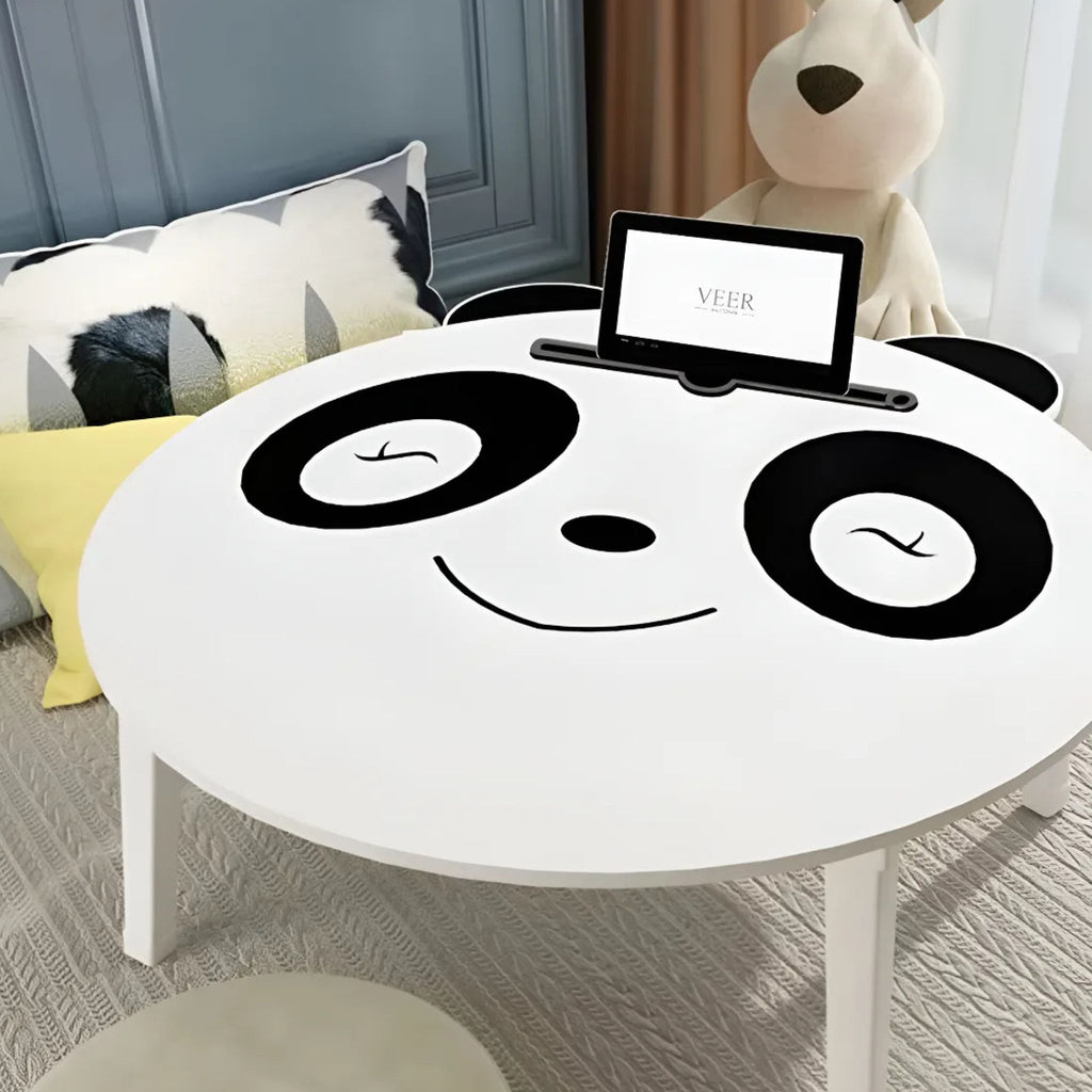 Mesa Plegable de Actividades y Juegos Bebés Oso Panda