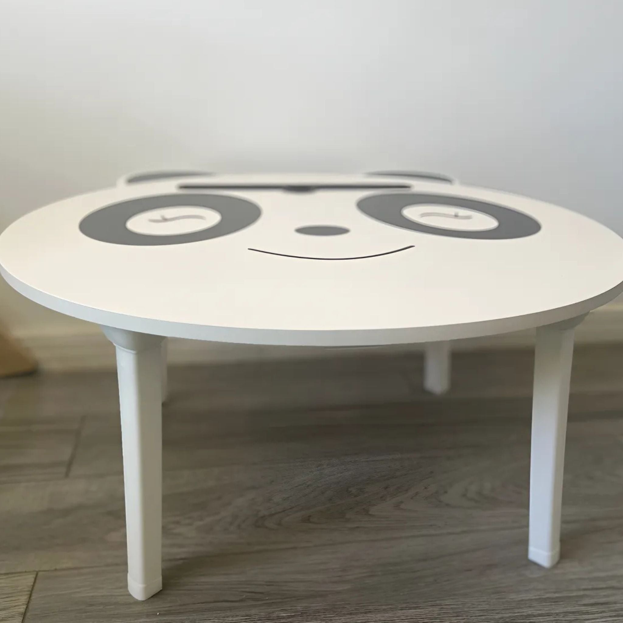 Mesa Plegable de Actividades y Juegos Bebés Oso Panda
