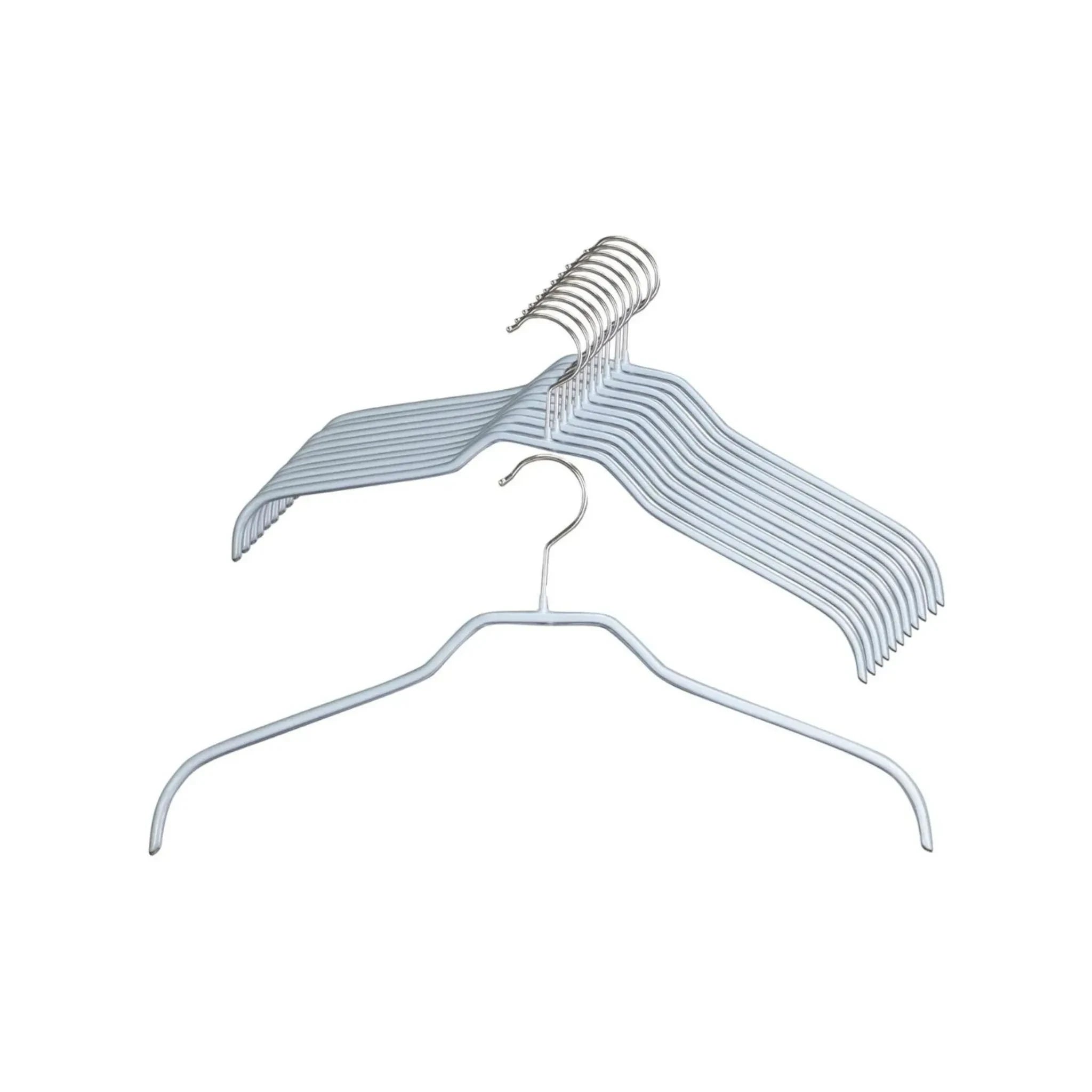 Set De 10 Colgadores Para Ropa Silhouette 36F