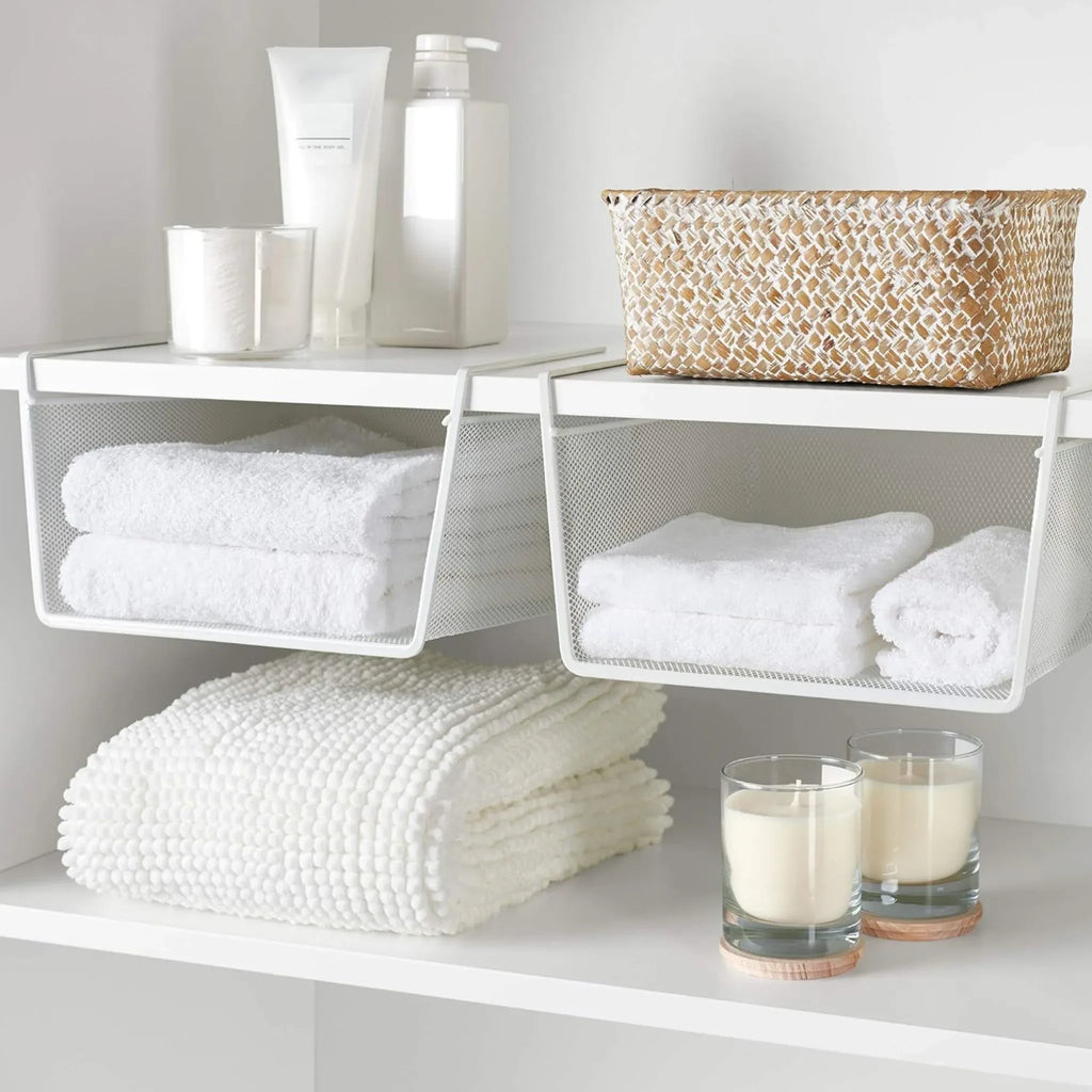 Cesto Organizador Colgante para Repisa