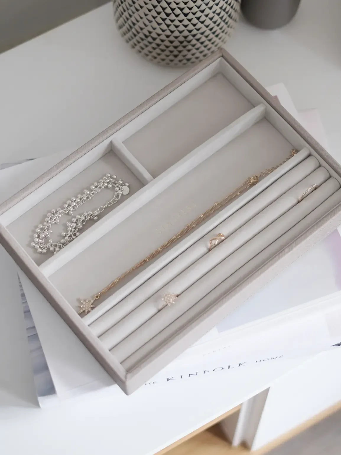 Joyero 4 Compartimientos Stackers