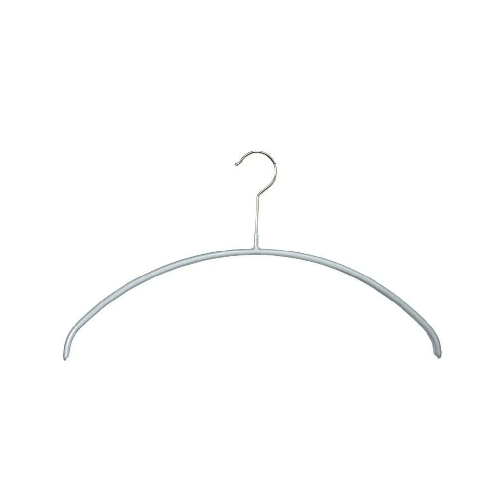 Set 10 Colgadores de Ropa Economic 36 cm, Silver.