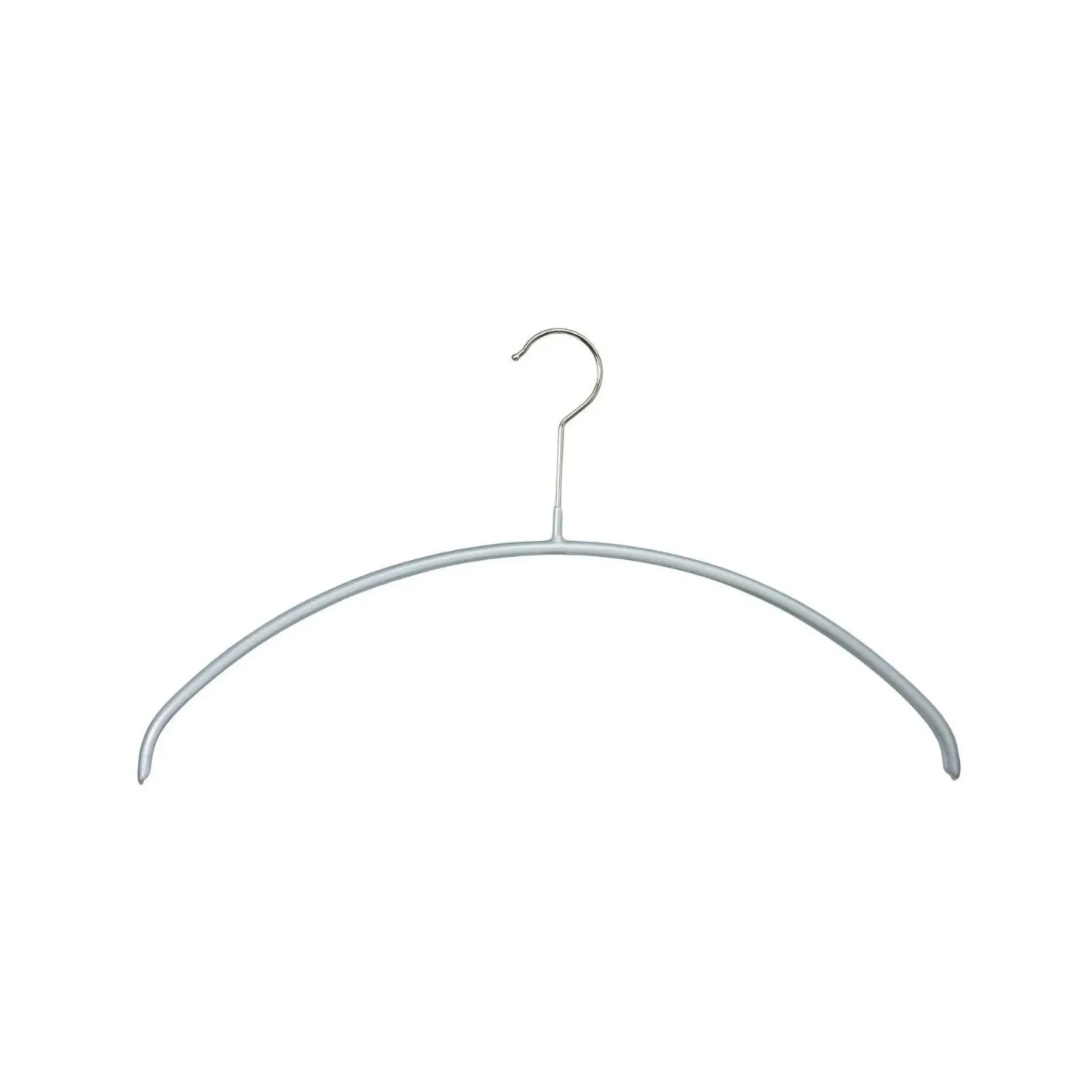 Set 10 Colgadores de Ropa Economic 36 cm, Silver.