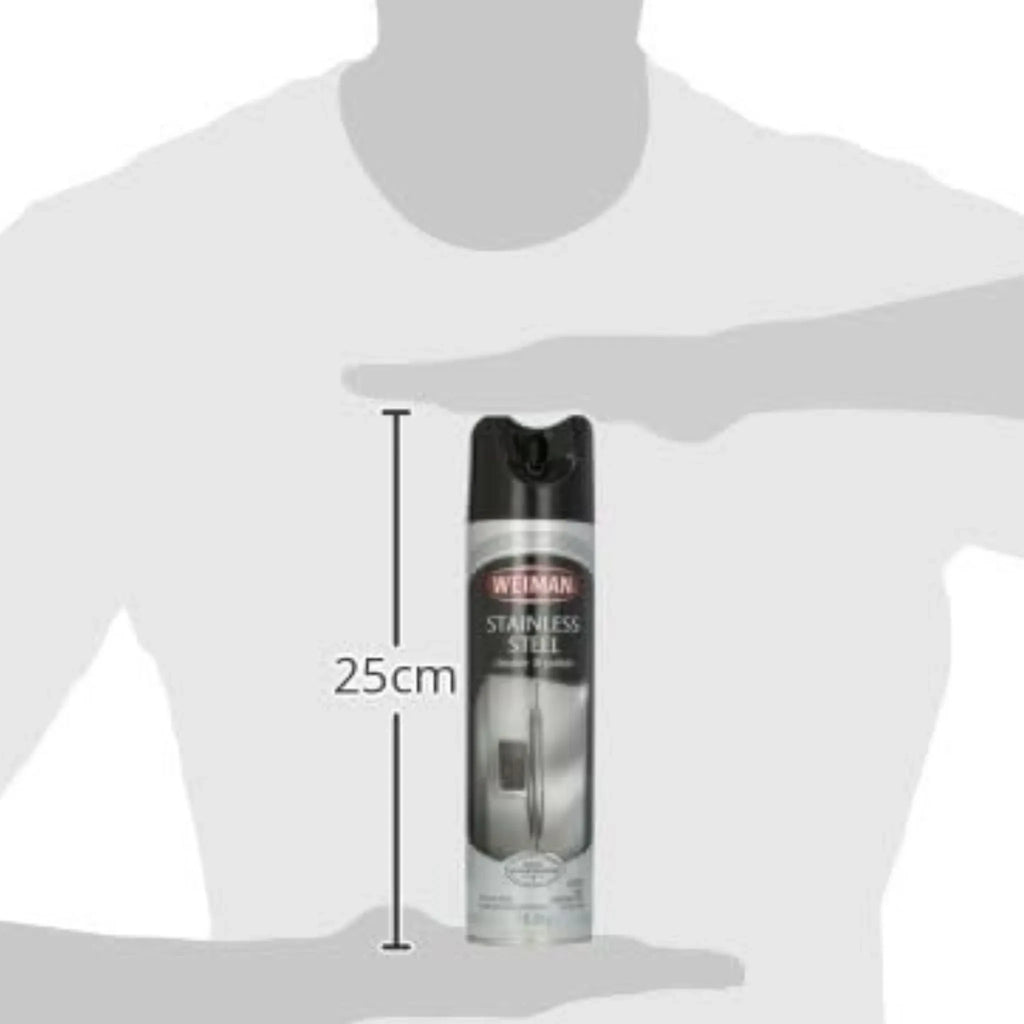 Limpiador y Aerosol de Pulido de Acero Inoxidable 340g